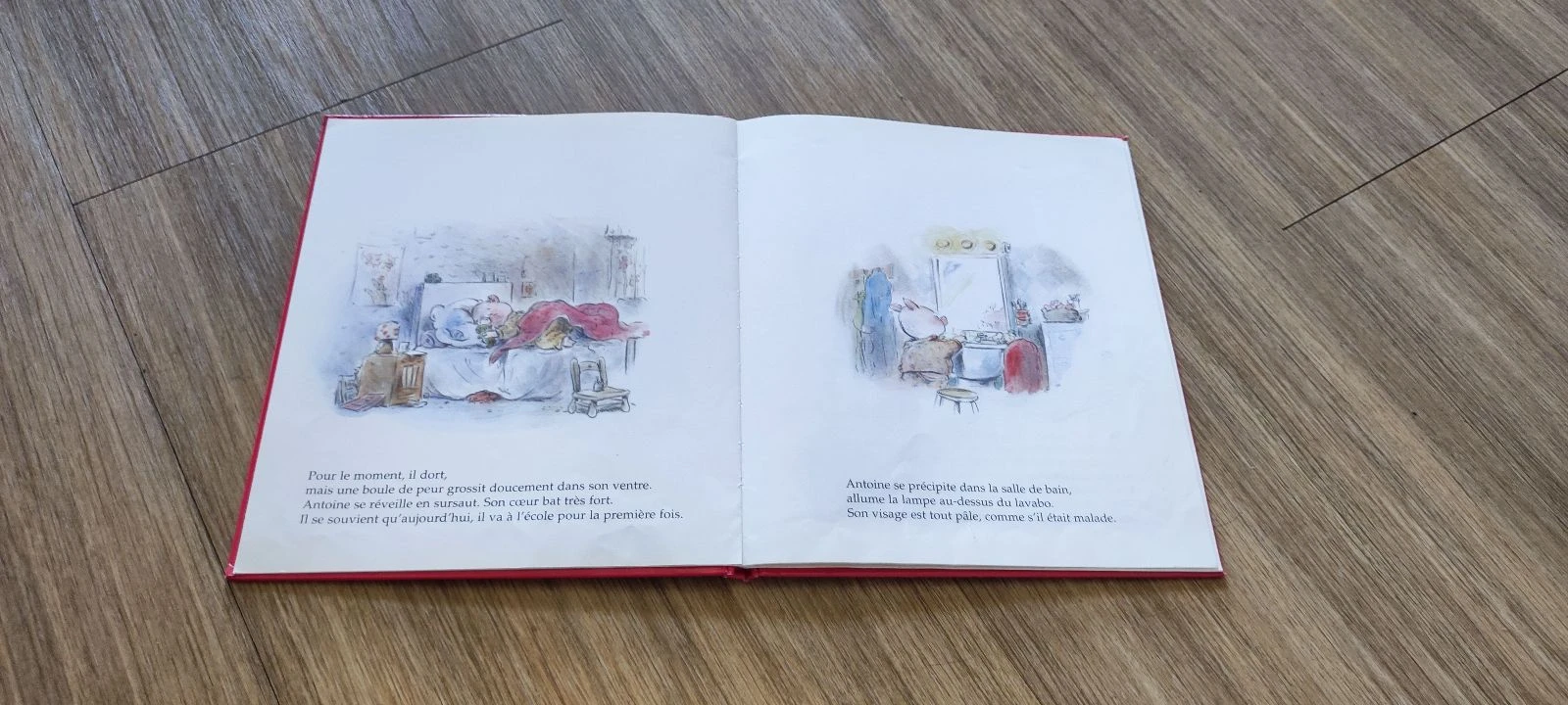 📚 Vintage Children’s Album: "All Red" 🔴 – photo 2